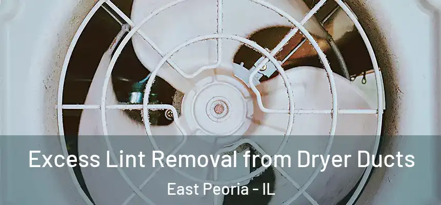 Excess Lint Removal from Dryer Ducts East Peoria - IL