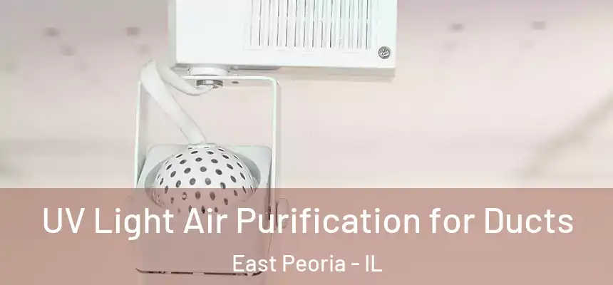  UV Light Air Purification for Ducts East Peoria - IL
